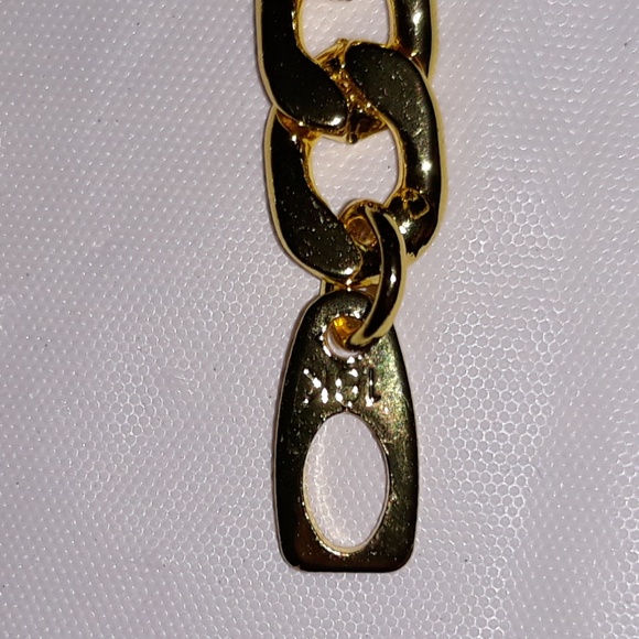 NWT 18K Gold PLATED 6mm Men's Figaro Chain - Picture 5 of 6
